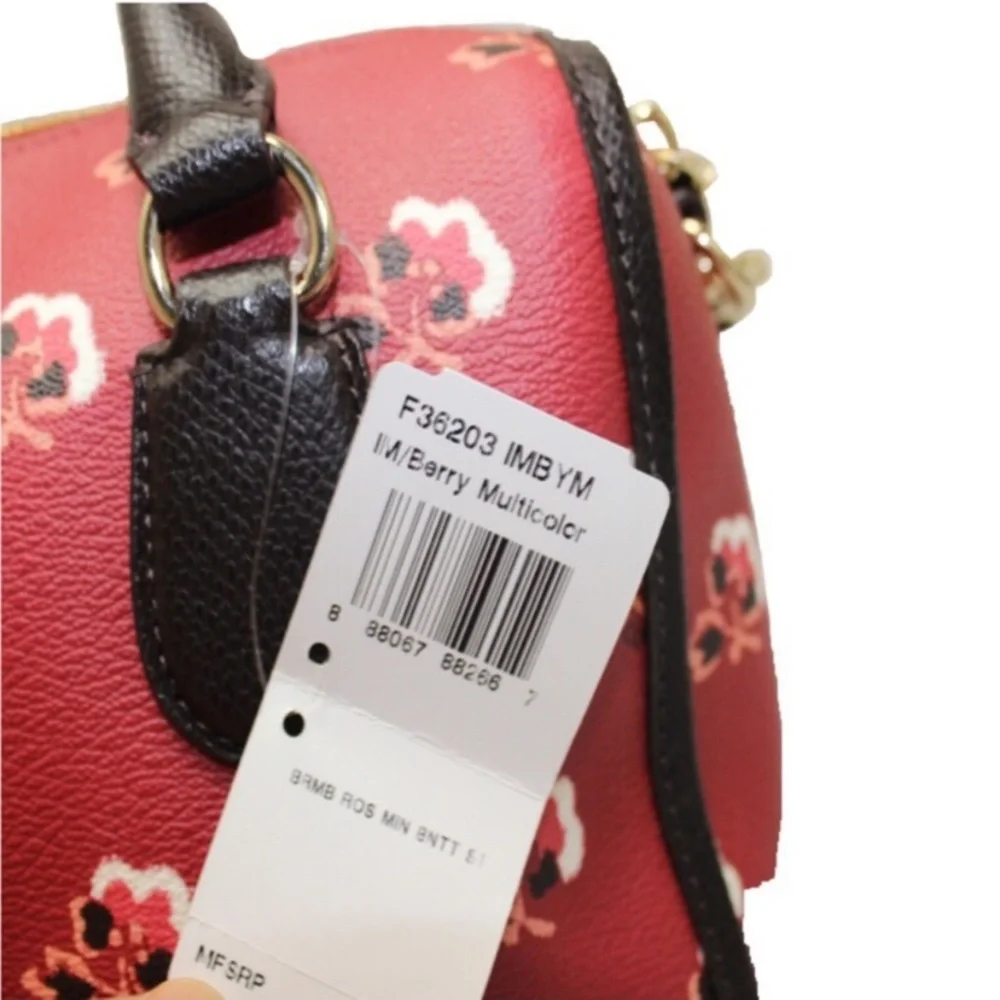 Coach Crossbody Satchel Bag New - Picture 5 of 12
